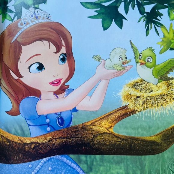 Disney Junior Sofia The First "Sofia's Amulet" Story Reader Children’s Book - Picture 2 of 4
